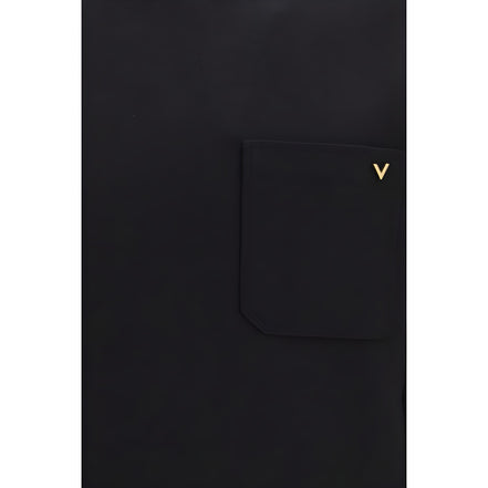 Valentino Garavani Black Cotton Sweatshirt