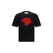 Tricou Valentino Garavani negru din bumbac
