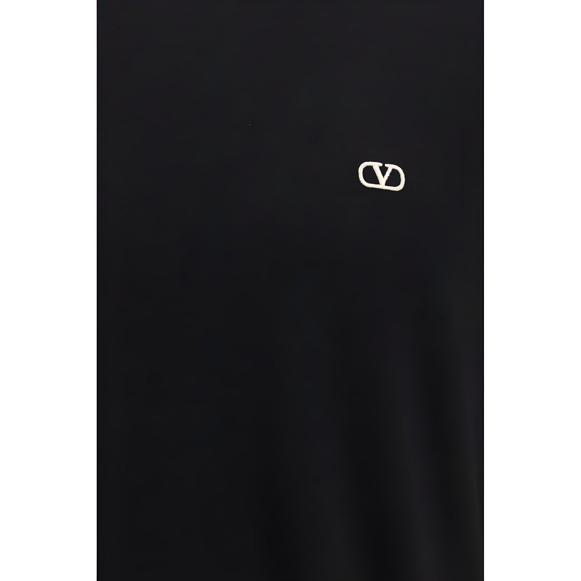 Tricou Valentino Garavani negru din bumbac