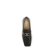 Valentino Garavani Black Slip-On Loafers