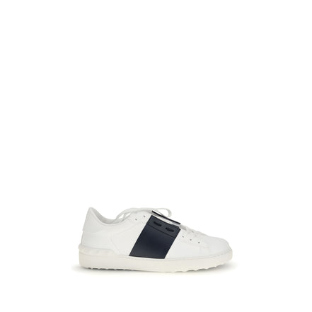 Adidași Valentino Garavani albaștri, stil jos