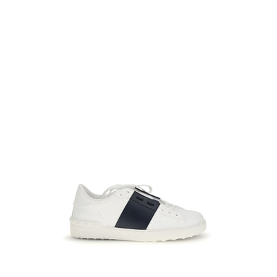 Adidași Valentino Garavani albaștri, stil jos