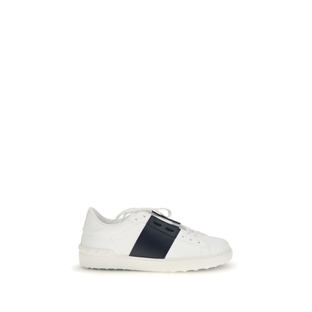 Adidași Valentino Garavani albaștri, stil jos
