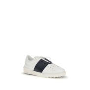 Adidași Valentino Garavani albaștri, stil jos