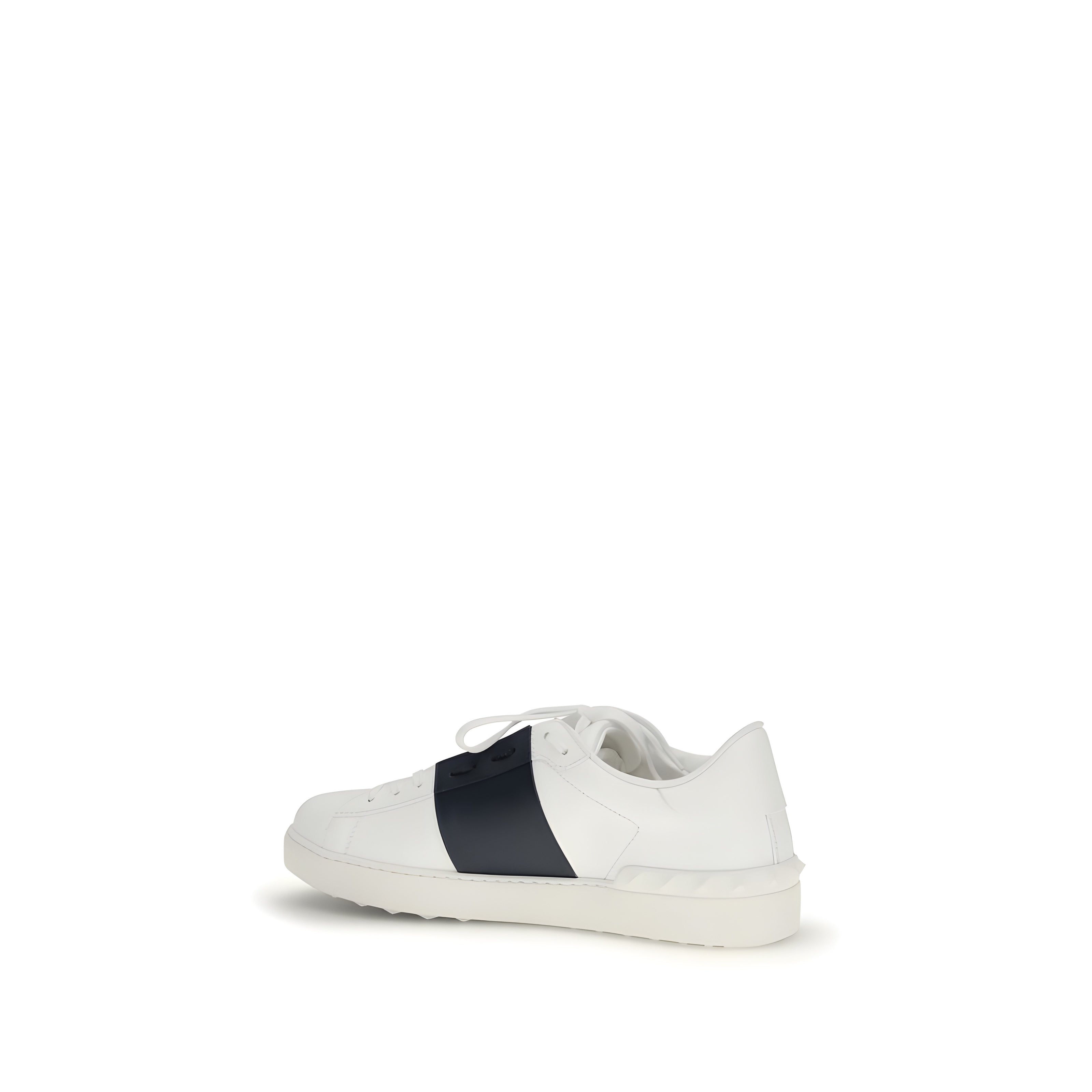 Adidași Valentino Garavani albaștri, stil jos