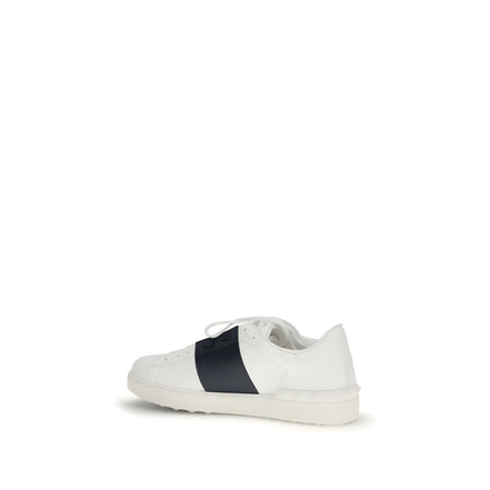 Adidași Valentino Garavani albaștri, stil jos