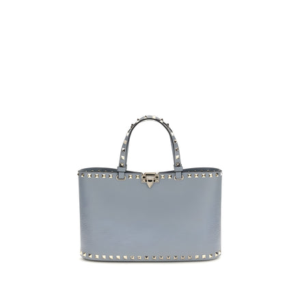 Valentino Garavani Blue Rockstud Tote Bag