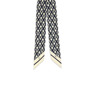 Valentino Garavani Blue Silk Scarf