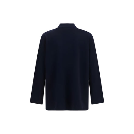 Cardigan Valentino Garavani albastru din lână