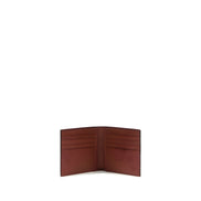 Valentino Garavani Bordeaux Leather Wallet
