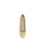 Valentino Garavani Gold Ballet Flats