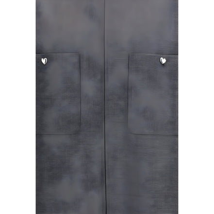 Valentino Garavani Gray Polyester Coat