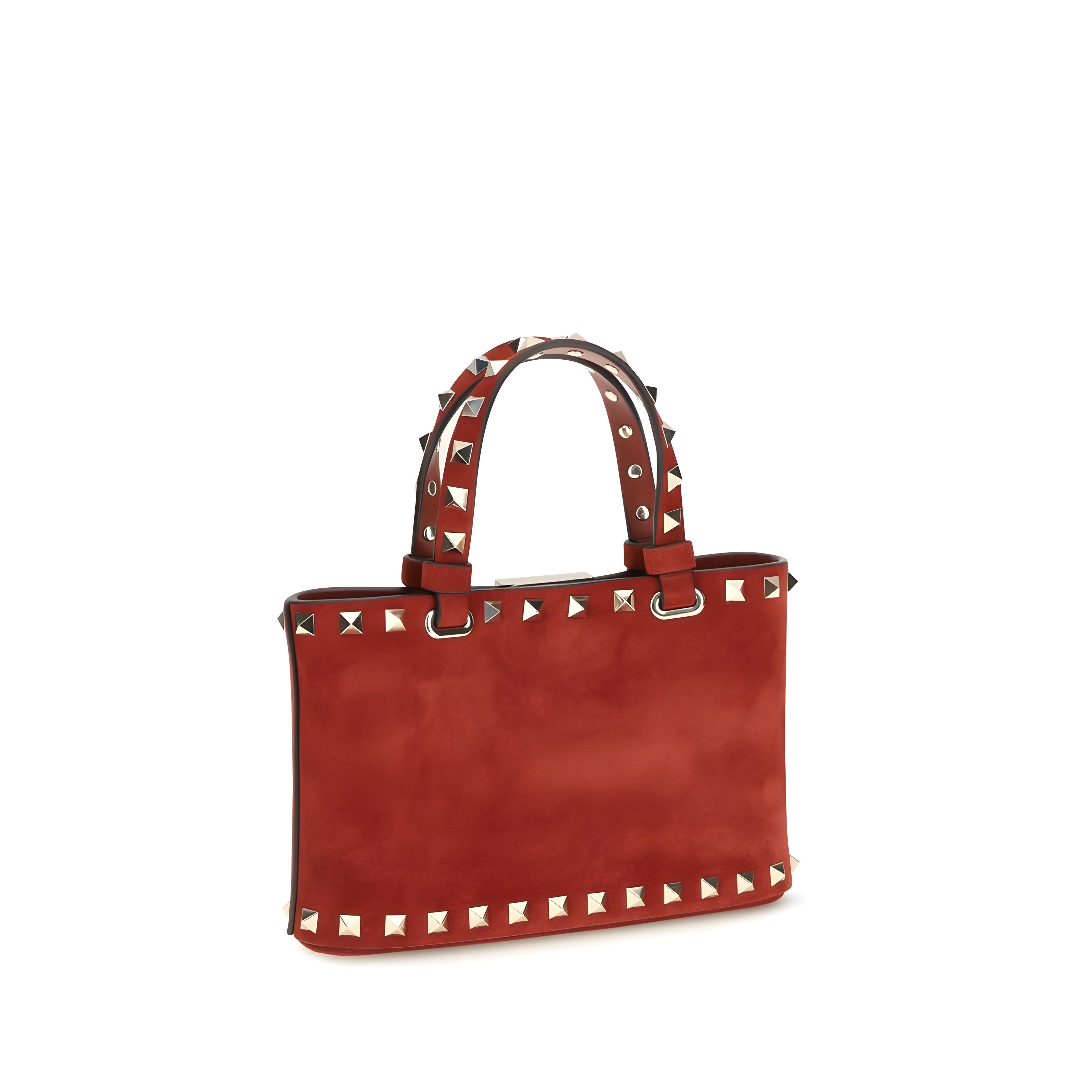 Geantă de mână Valentino Garavani din piele de vițel multicoloră