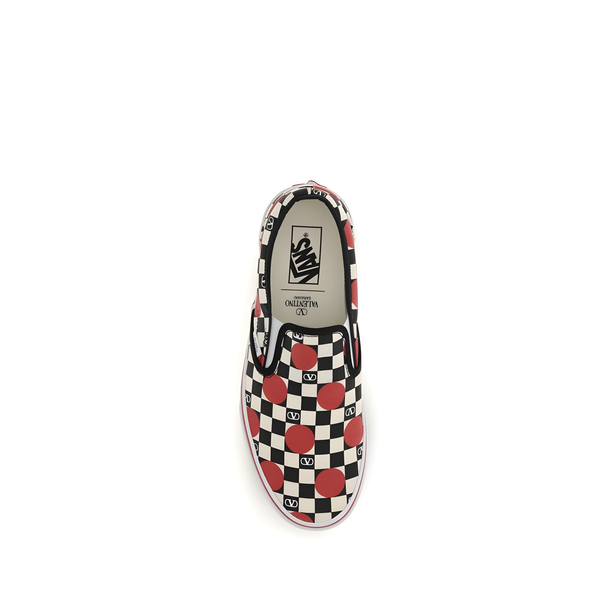 Adidași Valentino Garavani joși din bumbac multicolor