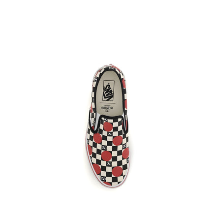 Adidași Valentino Garavani joși din bumbac multicolor