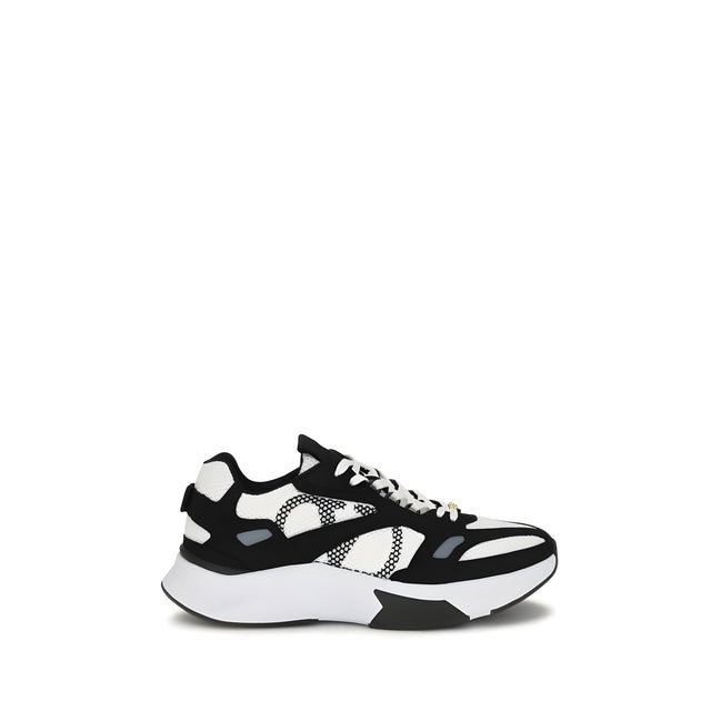 Valentino Garavani Multicolor Fabric Athletic Sneakers