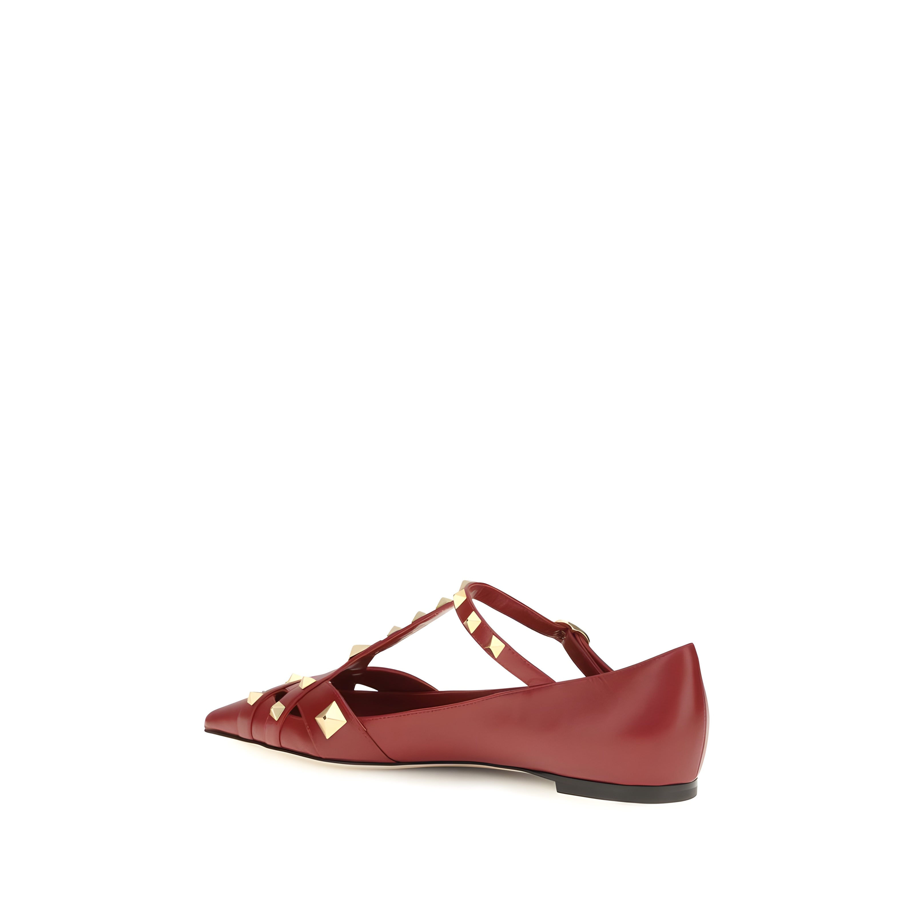 Pantofi balerini Valentino Garavani din piele de capră multicoloră