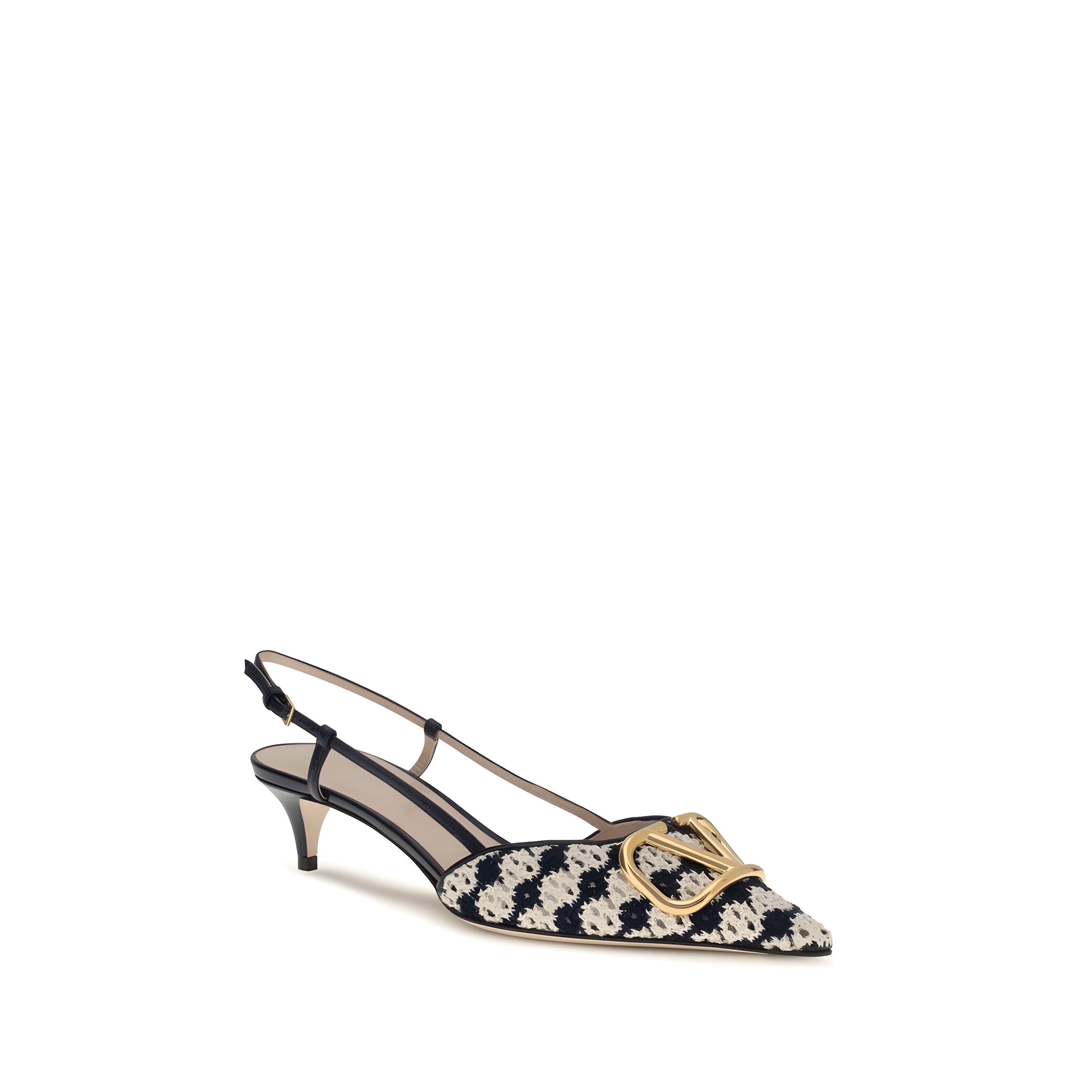 Valentino Garavani Multicolor Mid Heel Pumps