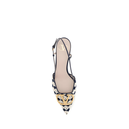 Valentino Garavani Multicolor Mid Heel Pumps
