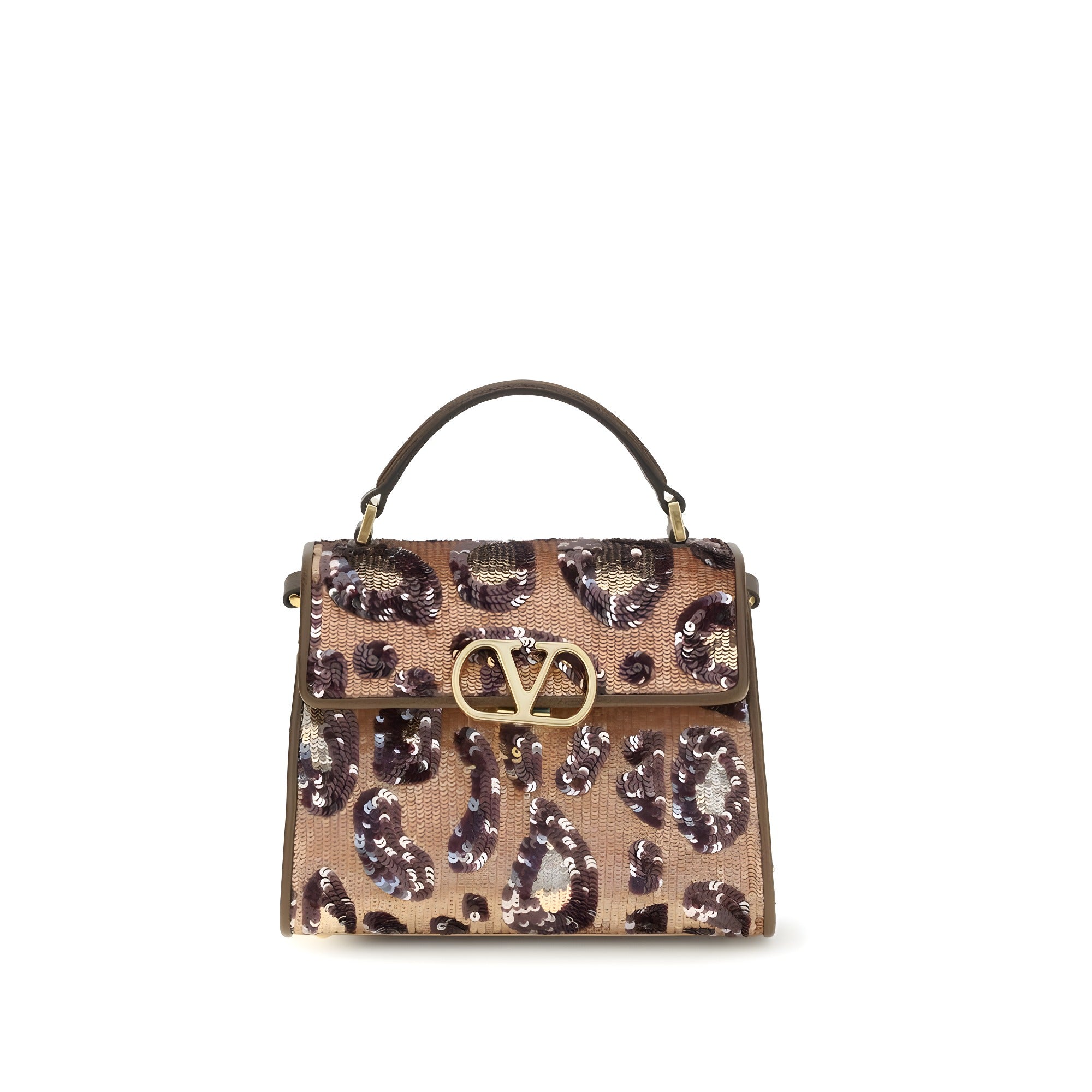 Valentino Garavani Multicolor Silk Shoulder Bag