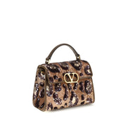 Valentino Garavani Multicolor Silk Shoulder Bag