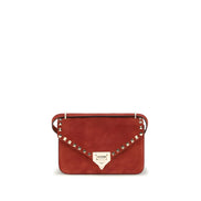 Valentino Garavani Multicolor Suede Shoulder Bag