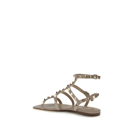 Valentino Garavani Beige Flat Sandals