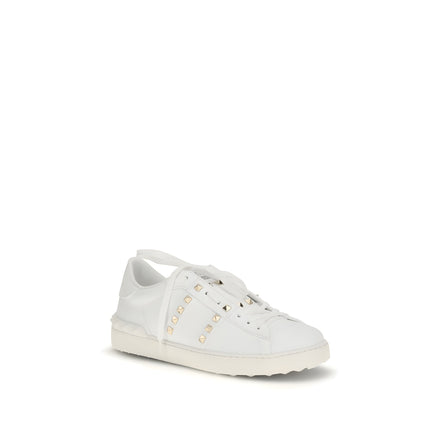 Tenisi Valentino Garavani albi tip low-top
