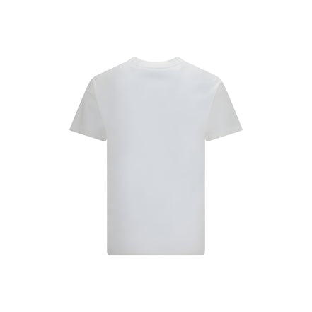 Tricou Valentino Garavani alb din bumbac