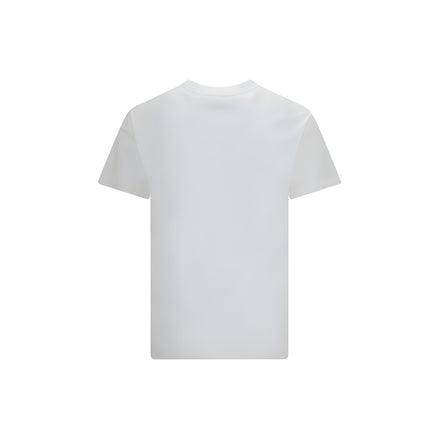 Tricou Valentino Garavani alb din bumbac
