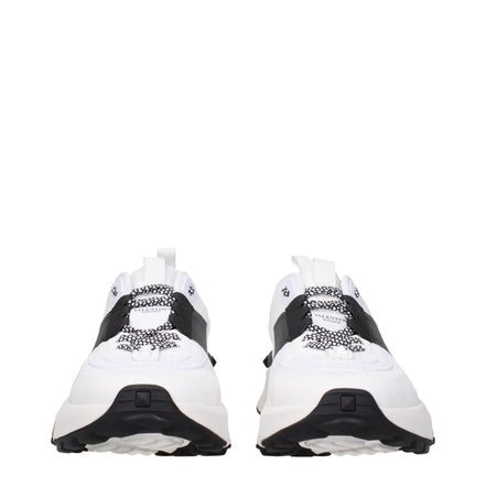 Pantofi sport Valentino Garavani albi din material textil
