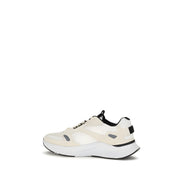 Sneakers low top Valentino Garavani albi din material textil