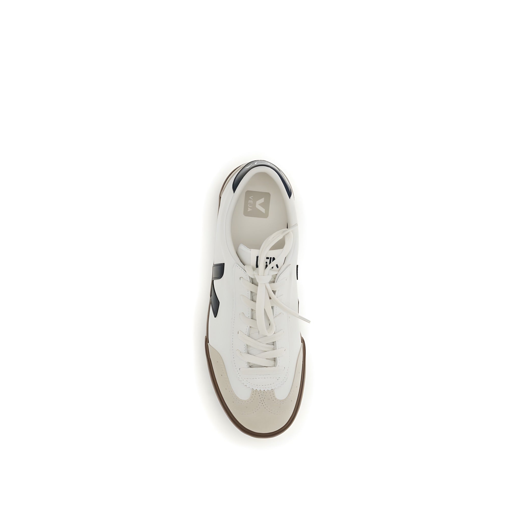 Sneakers atletici Veja albi din piele