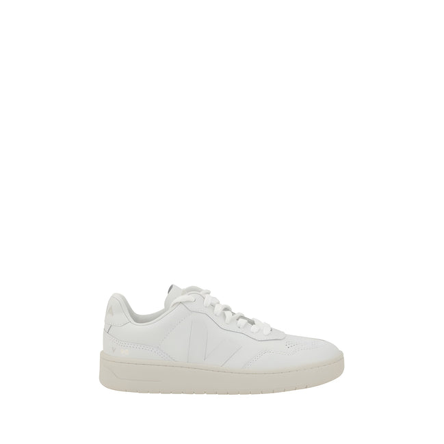 Pantofi sport decoltați albi Veja Other Fibres