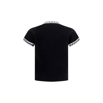 Versace Black Cotton T-Shirt