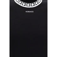 Versace Black Cotton T-Shirt