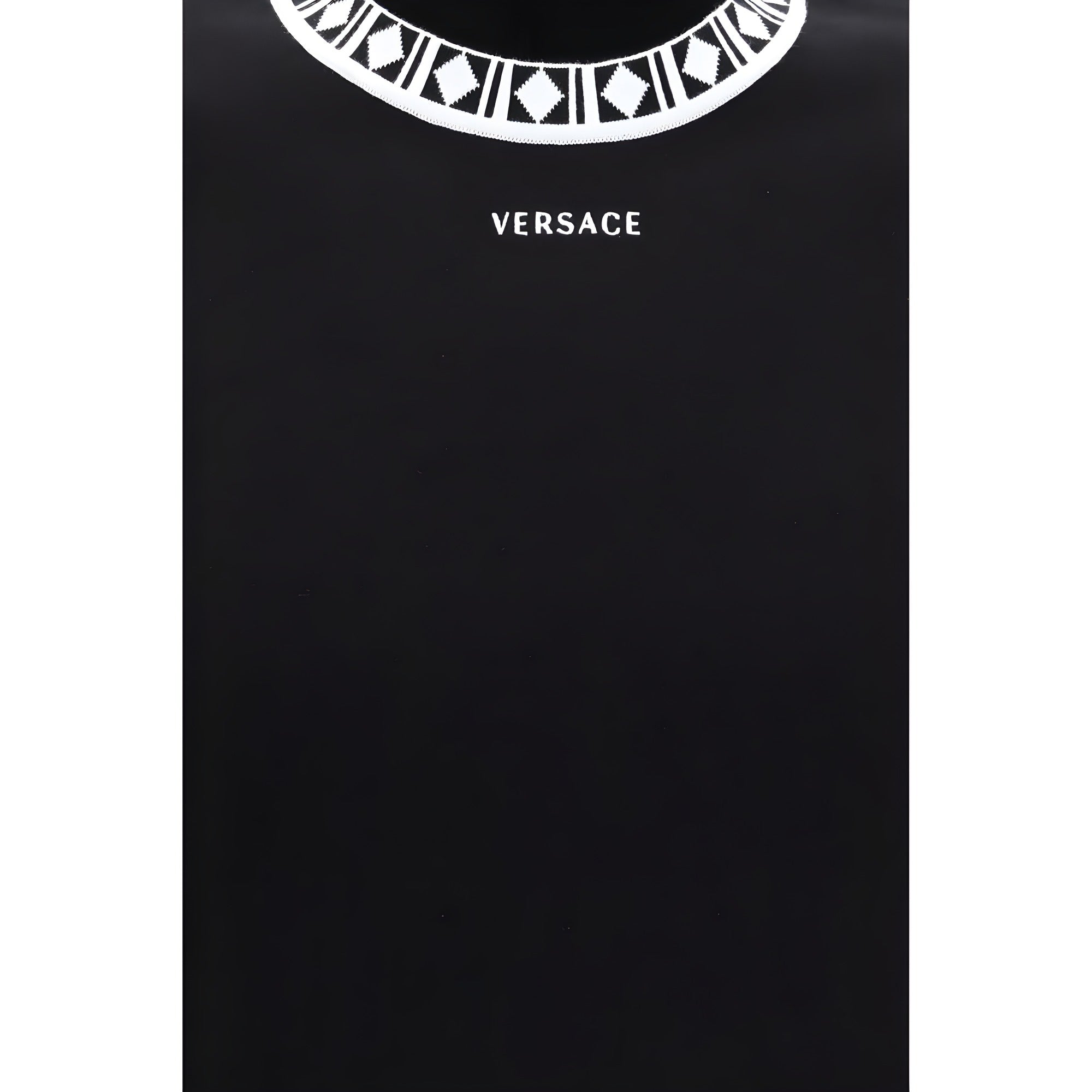 Versace Black Cotton T-Shirt