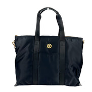 Geantă tote Versace neagră La Medusa