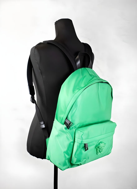 Versace Green Medusa Backpack