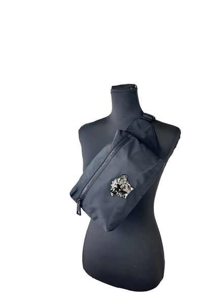 Versace Black Medusa Belt Bag