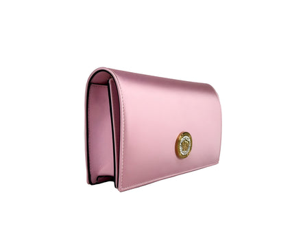 Versace Medusa Crystal Satin Mini Crossbody Bag