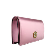 Versace Medusa Crystal Satin Mini Crossbody Bag