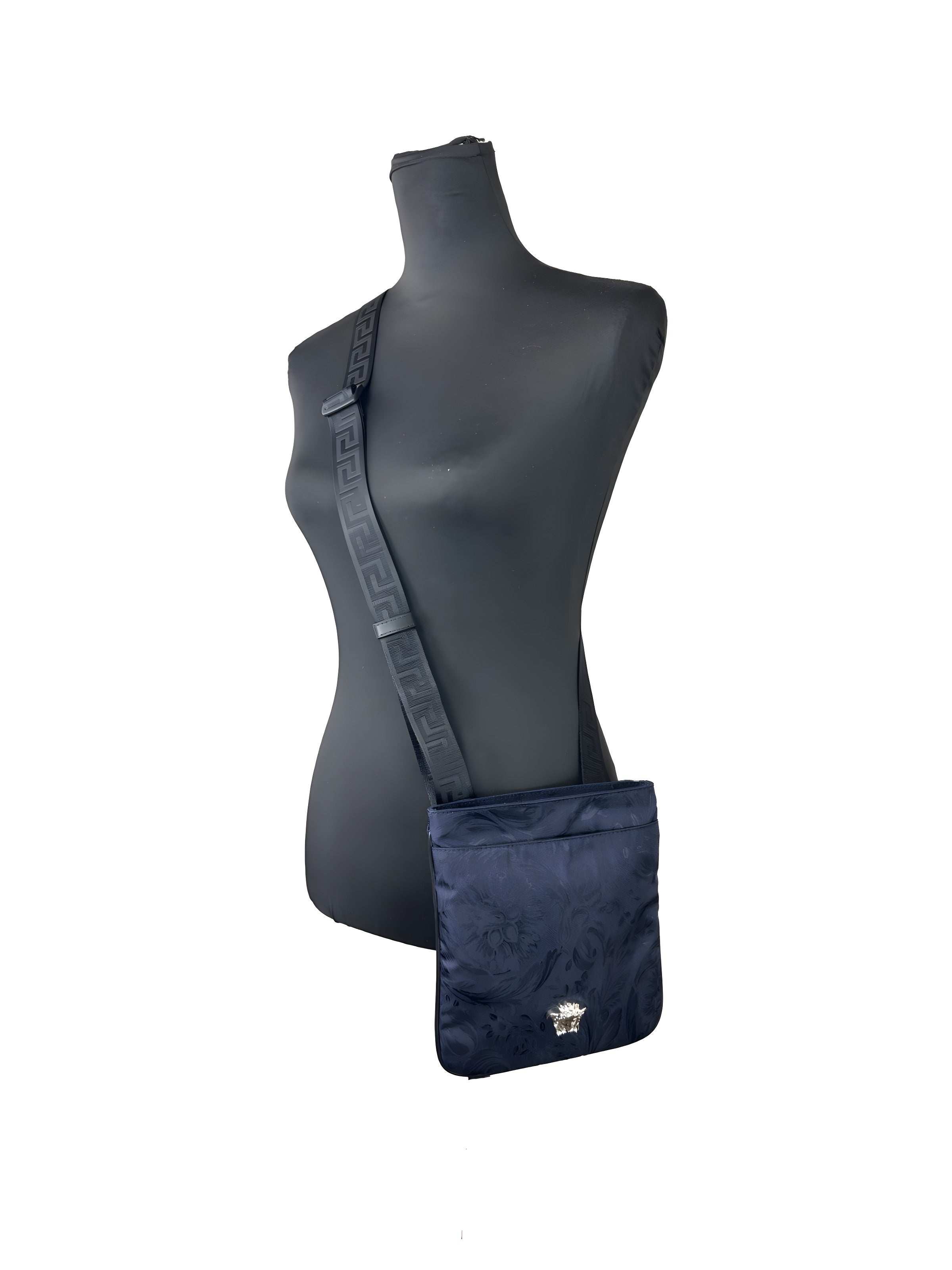 Geantă crossbody plată Versace Medusa