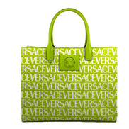 Geantă tip Tote mare Versace Medusa din pânză mare
