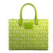Geantă tip Tote mare Versace Medusa din pânză mare