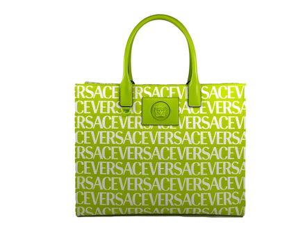 Geantă tip Tote mare Versace Medusa din pânză mare