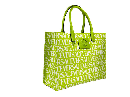Geantă tip Tote mare Versace Medusa din pânză mare