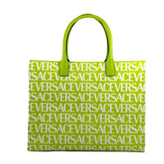 Geantă tip Tote mare Versace Medusa din pânză mare