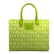 Geantă tip Tote mare Versace Medusa din pânză mare