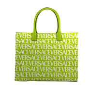 Geantă tip Tote mare Versace Medusa din pânză mare